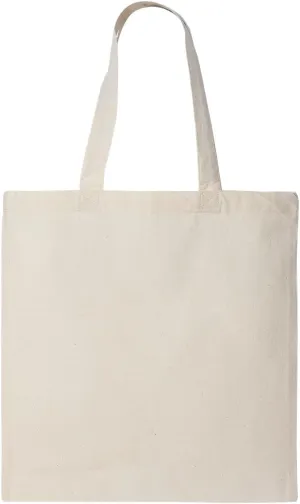 (12 Pack) 1 Dozen- (Promotional Bulk) Durable Cotton Tote Bags
