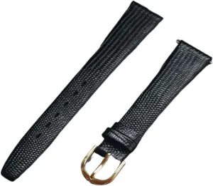 12mm 14mm 16mm 18mm 19mm 20mm 21mm Vintage Watch Strap Lizard Embossed Calf Leather Thin And Soft Watch Band