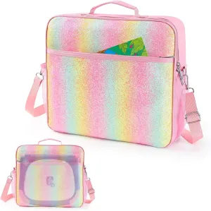 2-7 Girls Tote Compatible with LeapStart Learning System/Success Bundle, Crossbody Bag Case for Leapfrog Learning Toys