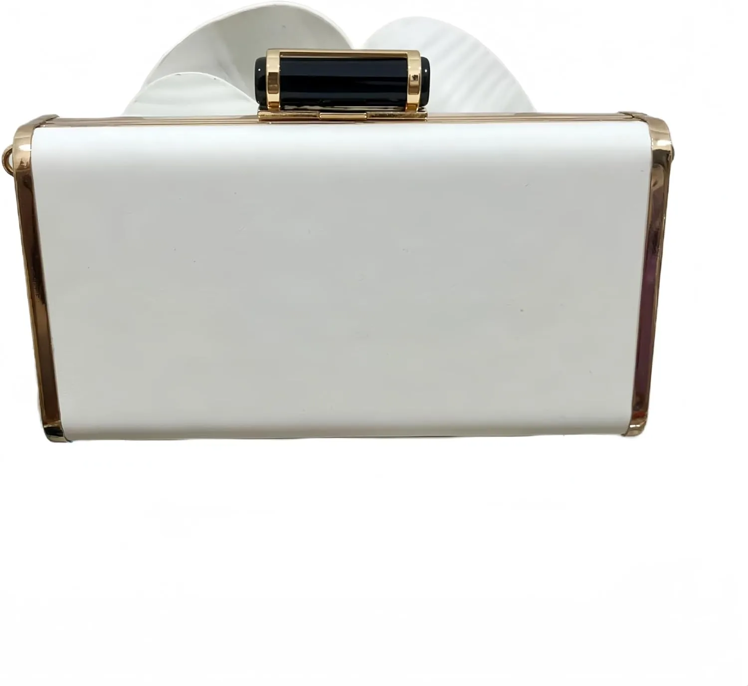 3D Floral PU Leather Clutch for Wedding Party Prom - Elegant Evening Bag with Detachable Chain