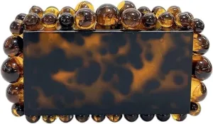 Acrylic Evening Clutch Bag for Women Glitter Marble Purse Handbag for Wedding Cocktail Party Prom