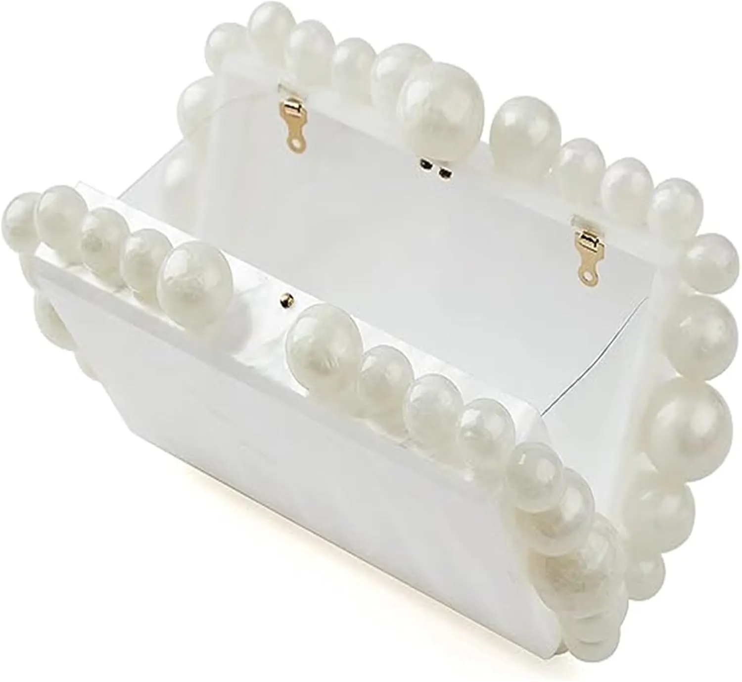 Acrylic Evening Clutch Bag for Women Glitter Marble Purse Handbag for Wedding Cocktail Party Prom