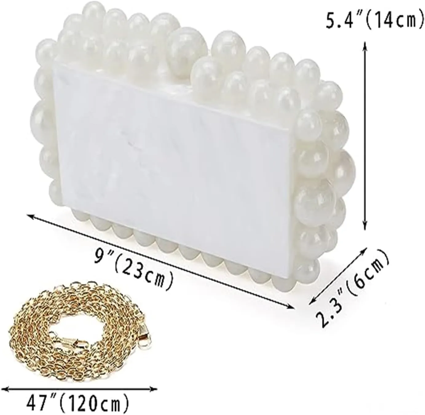 Acrylic Evening Clutch Bag for Women Glitter Marble Purse Handbag for Wedding Cocktail Party Prom