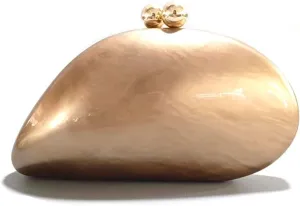 Acrylic Shell Shaped Bag Luxury Marble Clutch Evening Purses for Women Glitter Handbag for Wedding Cocktail Party Prom