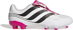 adidas Predator Precision.3 Firm Ground Cleats, Unisex Sizing, Cloud White/Core Black/Team Shock Pink 2, Limited Edition (us_Footwear_Size_System, Adult, Men, Numeric, Medium, Numeric_7)