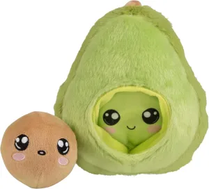 ADORA Soft & Squishy The Green Avocado Food Plush, Farm Fresh Scented Plush Toy, Birthday Gift for Ages 1 and up - AVO & Cado