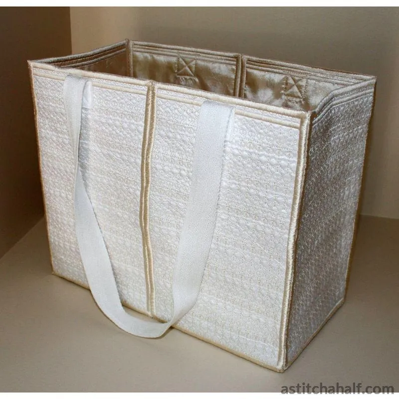 All-inclusive selection Light Feathery Tote White Bag Pearly Ergonomic