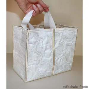 All-inclusive selection Light Feathery Tote White Bag Pearly Ergonomic