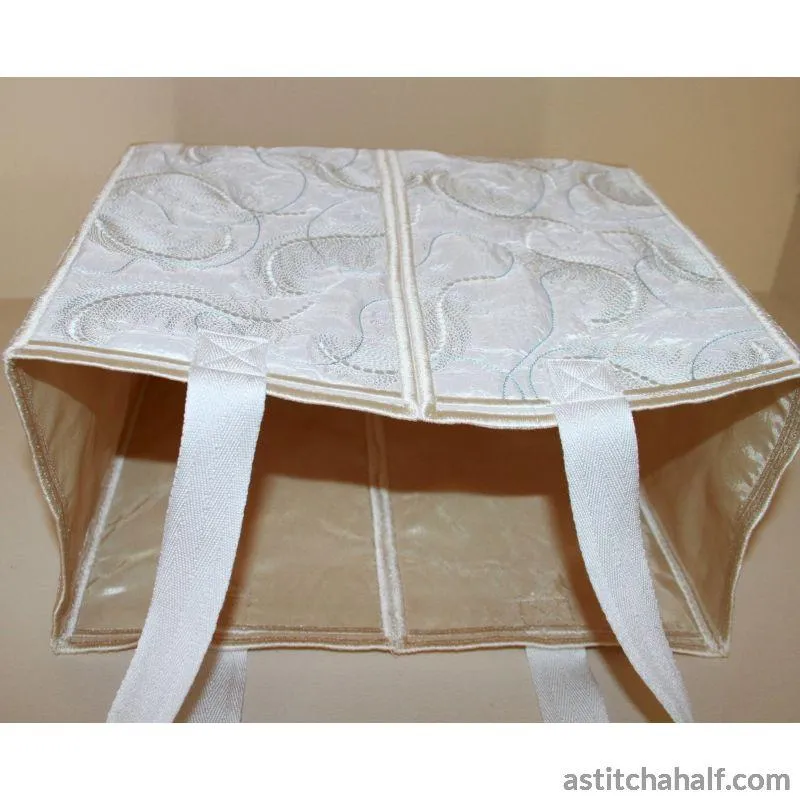 All-inclusive selection Light Feathery Tote White Bag Pearly Ergonomic