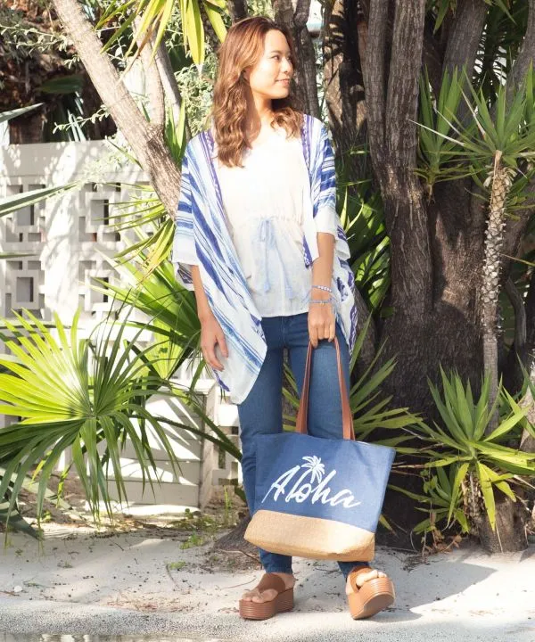 Aloha Sequin Tote Bag