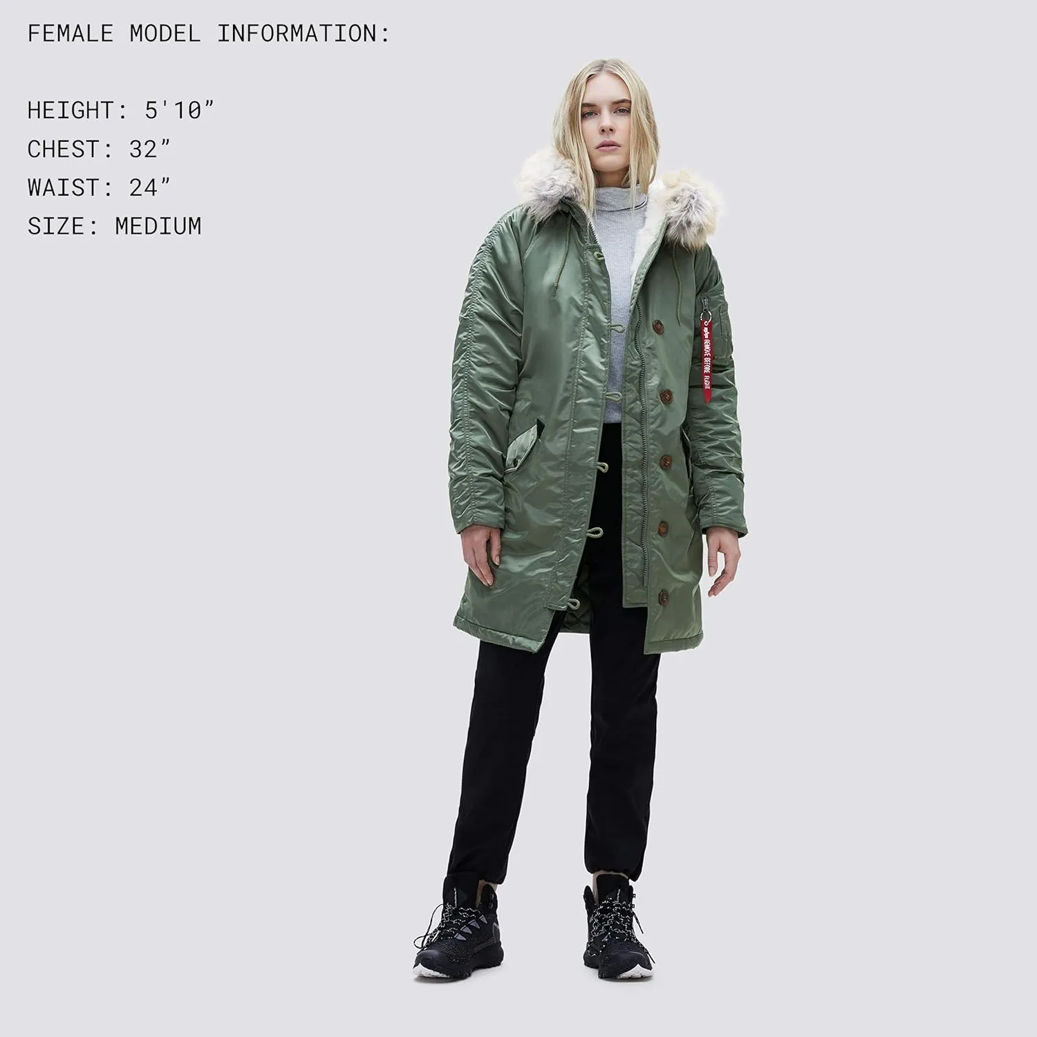 Alpha Industries Women's Elyse Parka