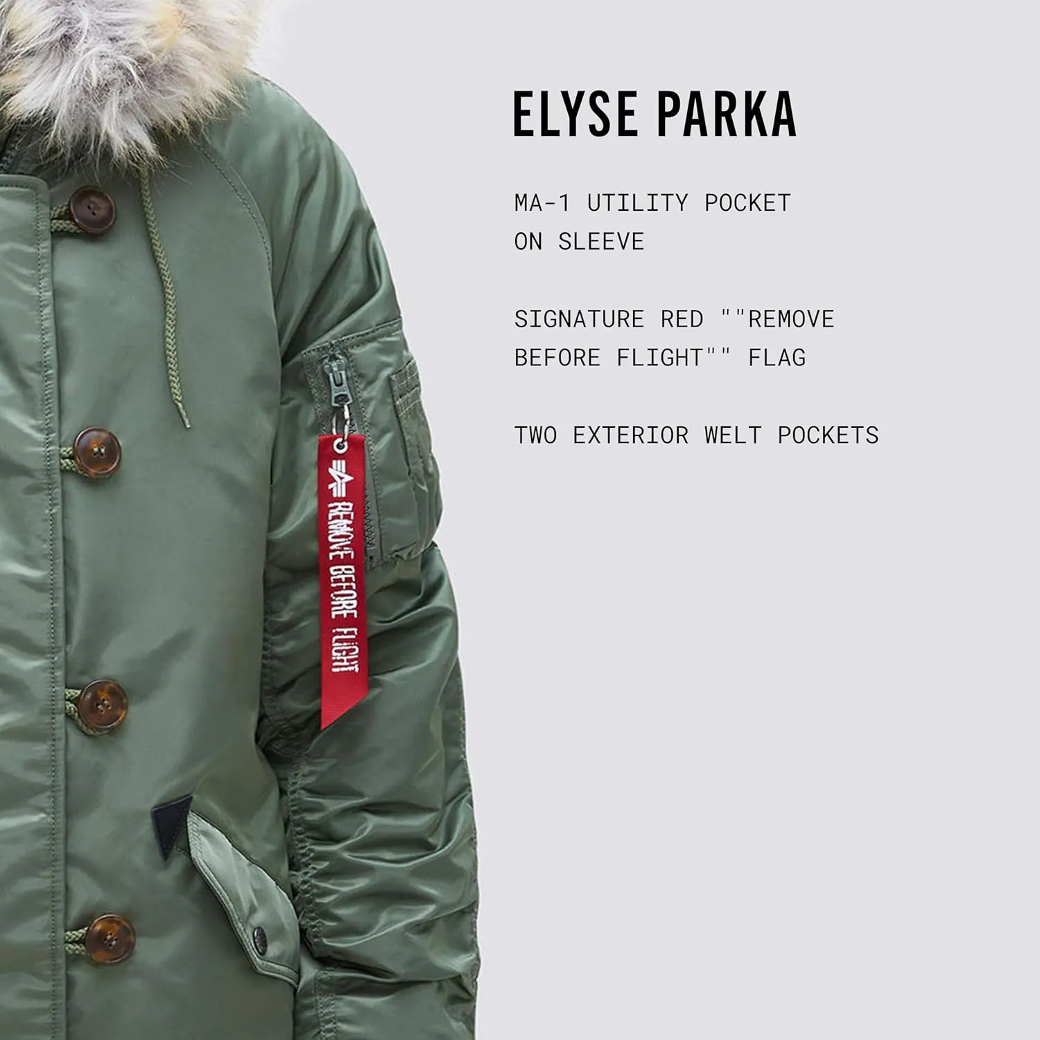 Alpha Industries Women's Elyse Parka