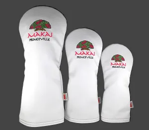 AM&E Logo Headcover for Her - White