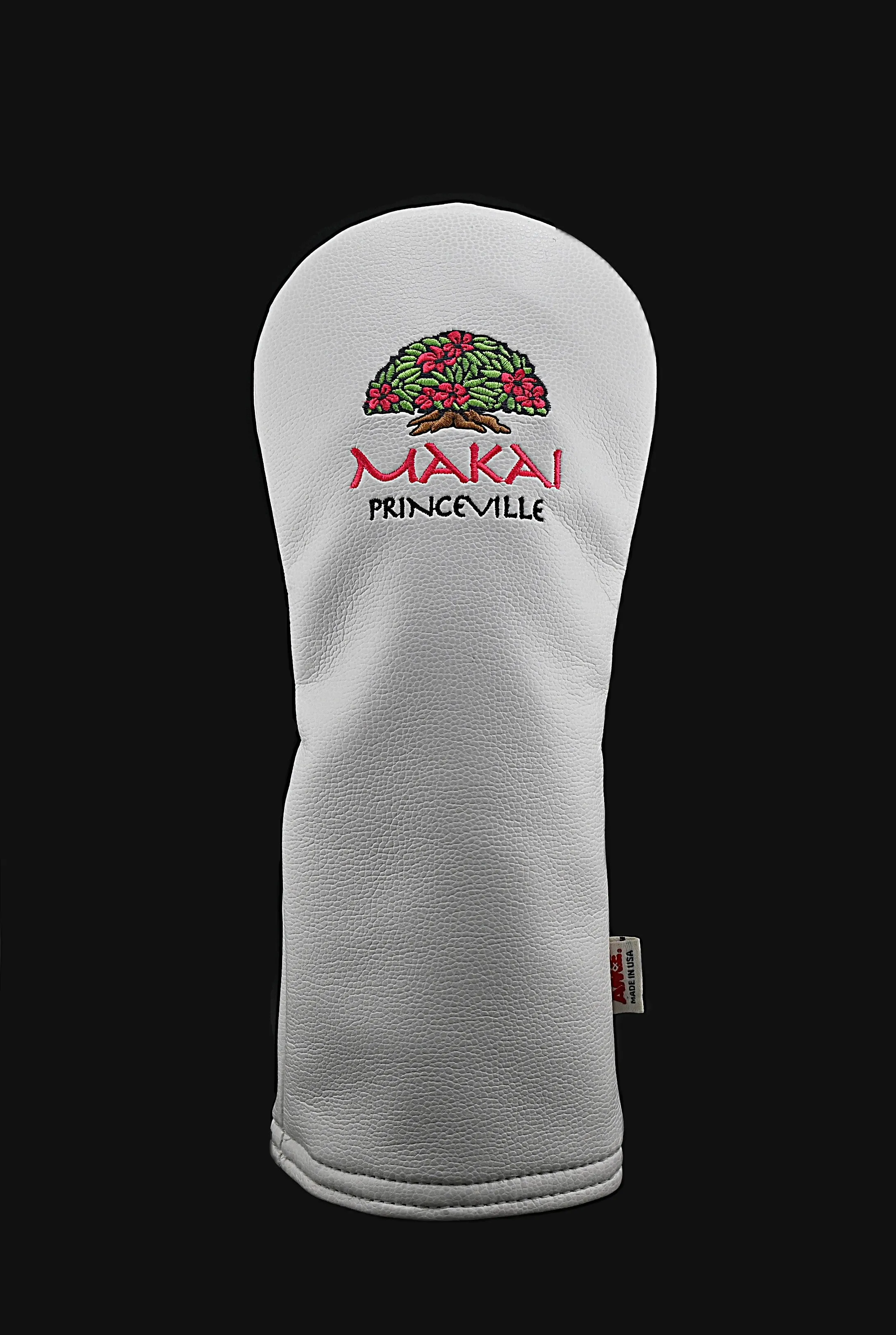AM&E Logo Headcover for Her - White
