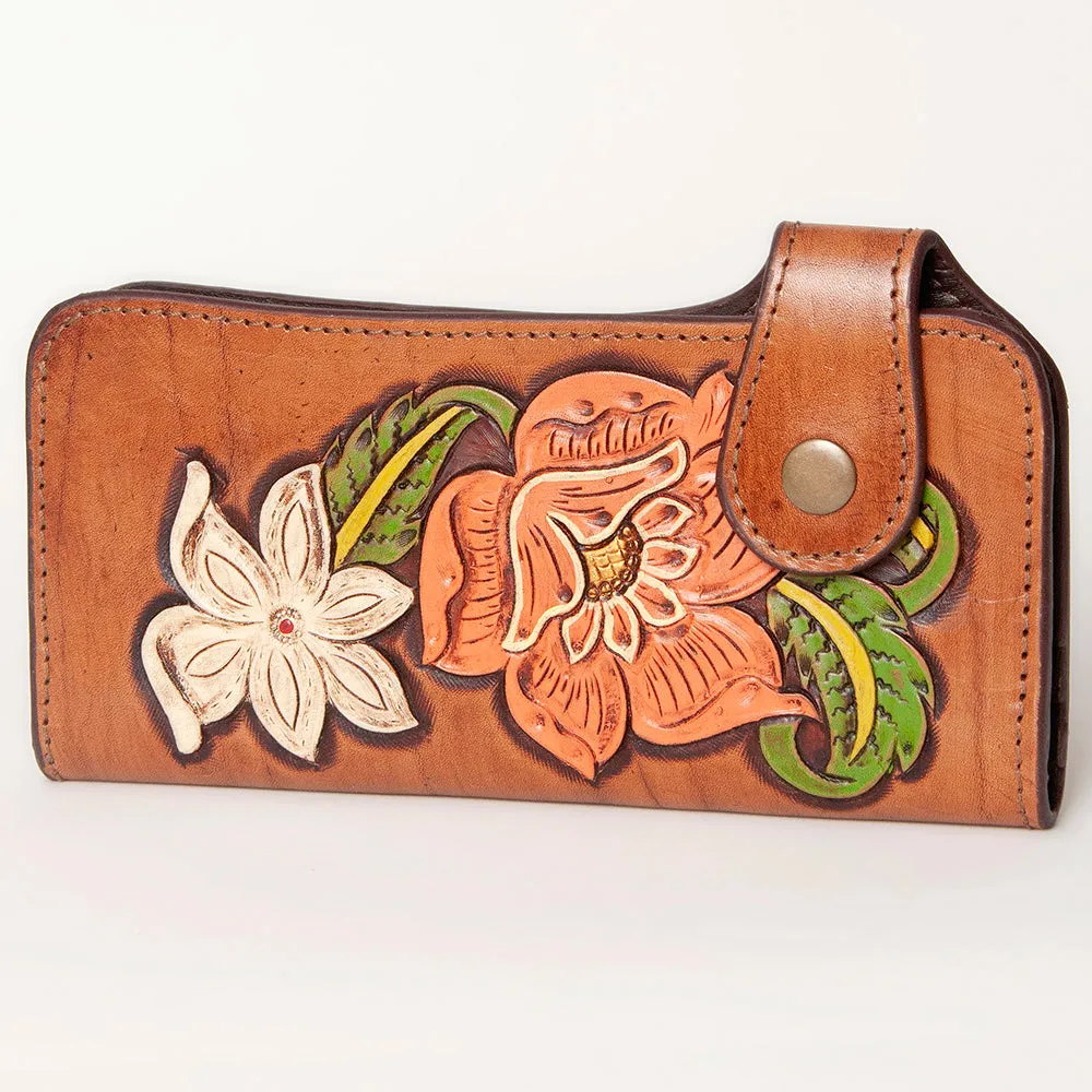 American Darling Hand Tooled Genuine Leather Women Bag Western Handbag Purse