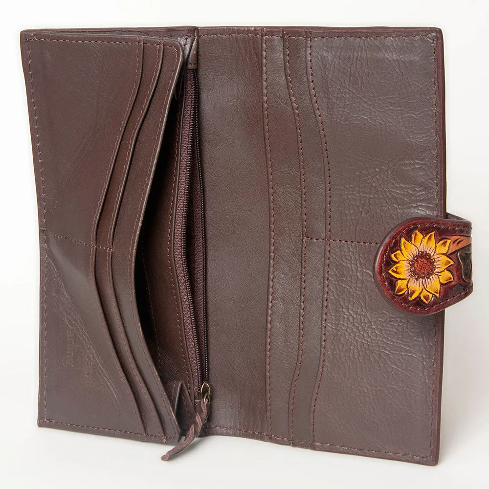 American Darling Hand Tooled Genuine Leather Women Bag Western Handbag Purse