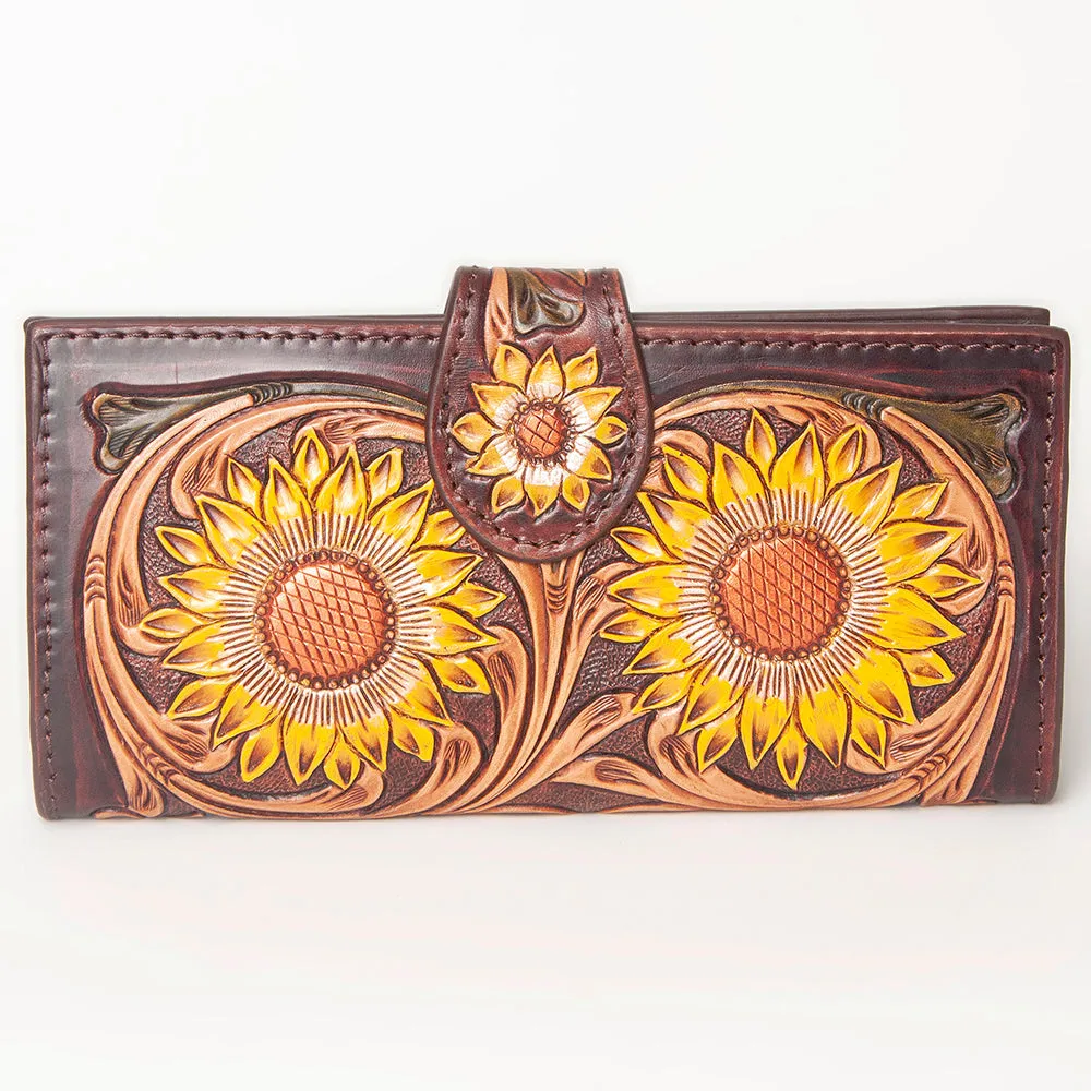 American Darling Hand Tooled Genuine Leather Women Bag Western Handbag Purse