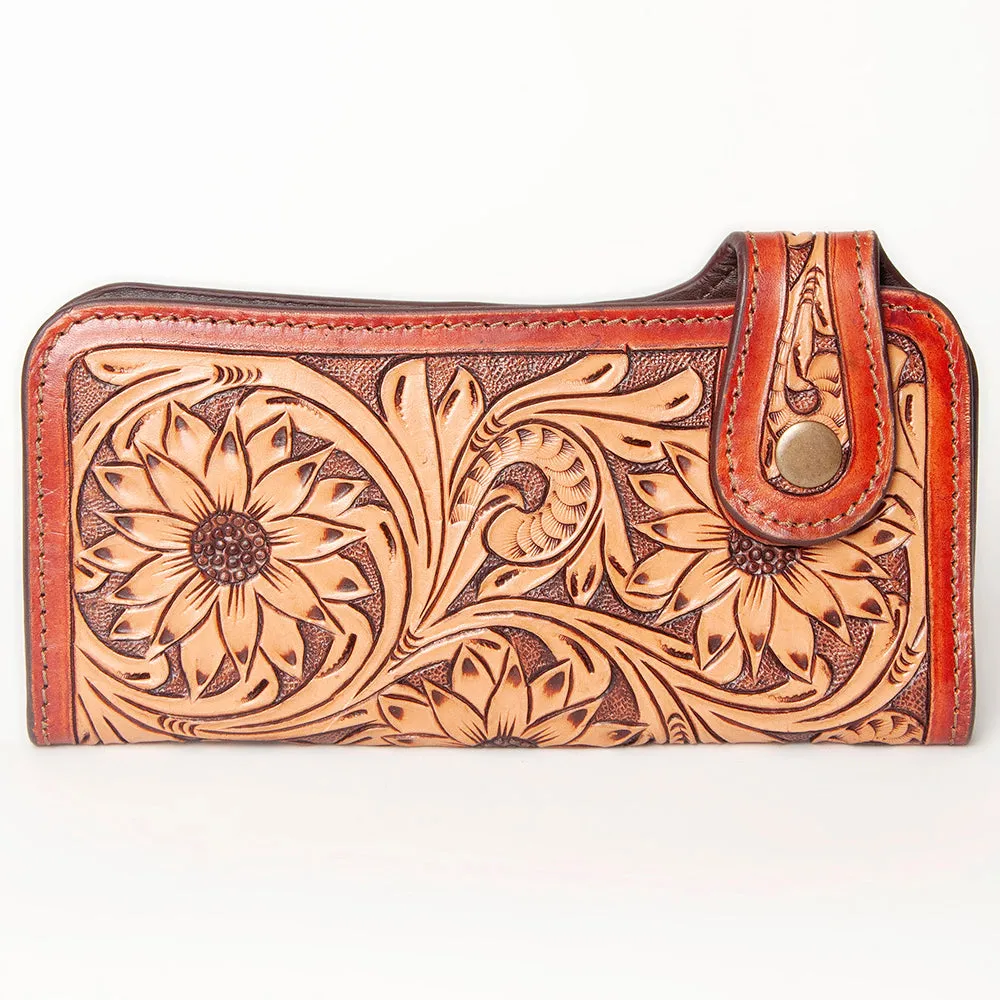 American Darling Hand Tooled Genuine Leather Women Bag Western Handbag Purse