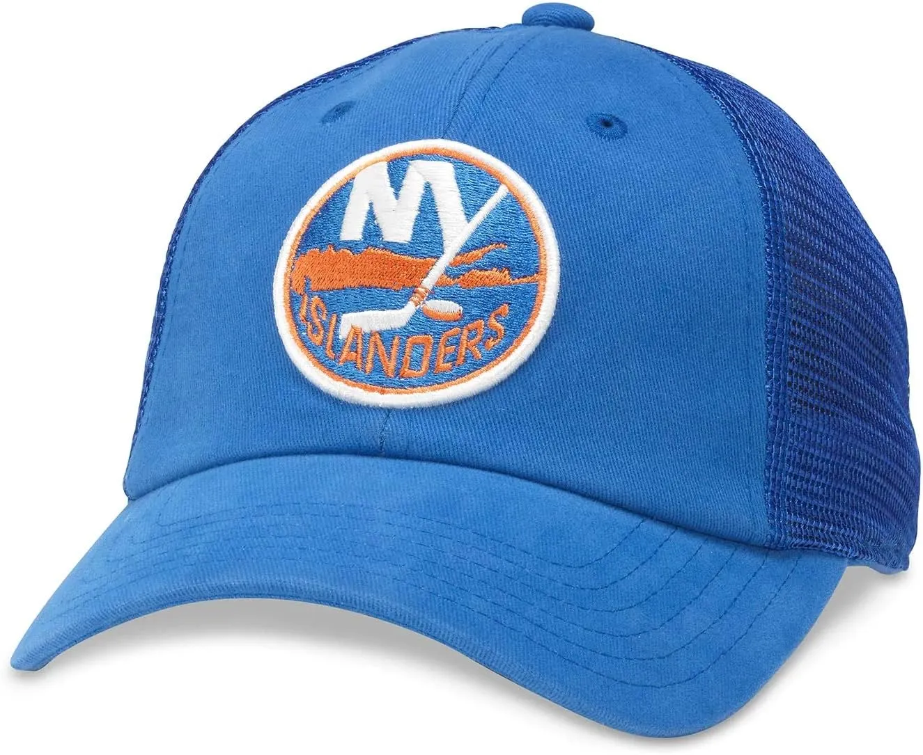 AMERICAN NEEDLE Raglan Bones NHL Mesh Strapback Hat (41152A-Parent)