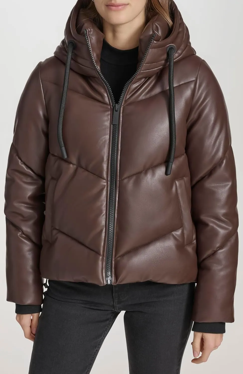 Andrew Marc Sport Women's Faux Fur Super Puffer Jacket