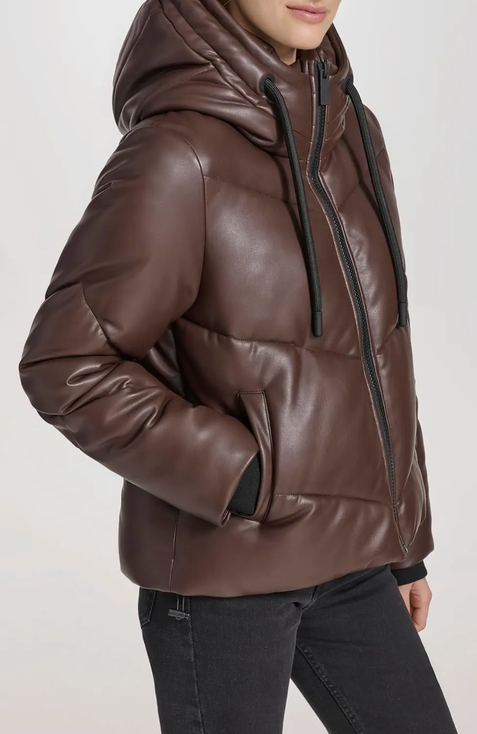 Andrew Marc Sport Women's Faux Fur Super Puffer Jacket