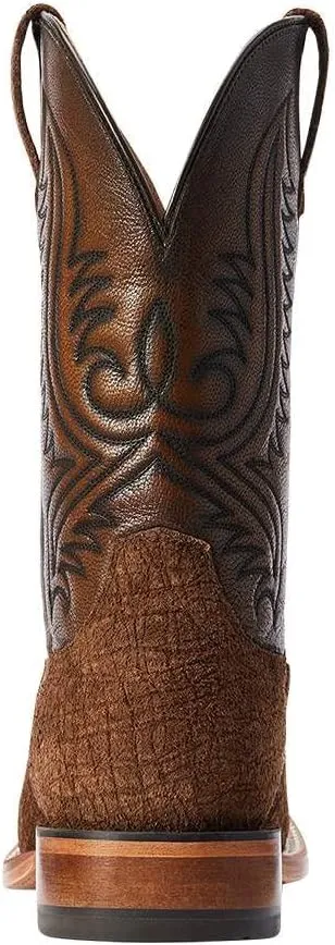 ARIAT Mens Circuit Paxton Embroidered Square Toe Casual Boots Mid Calf - Brown