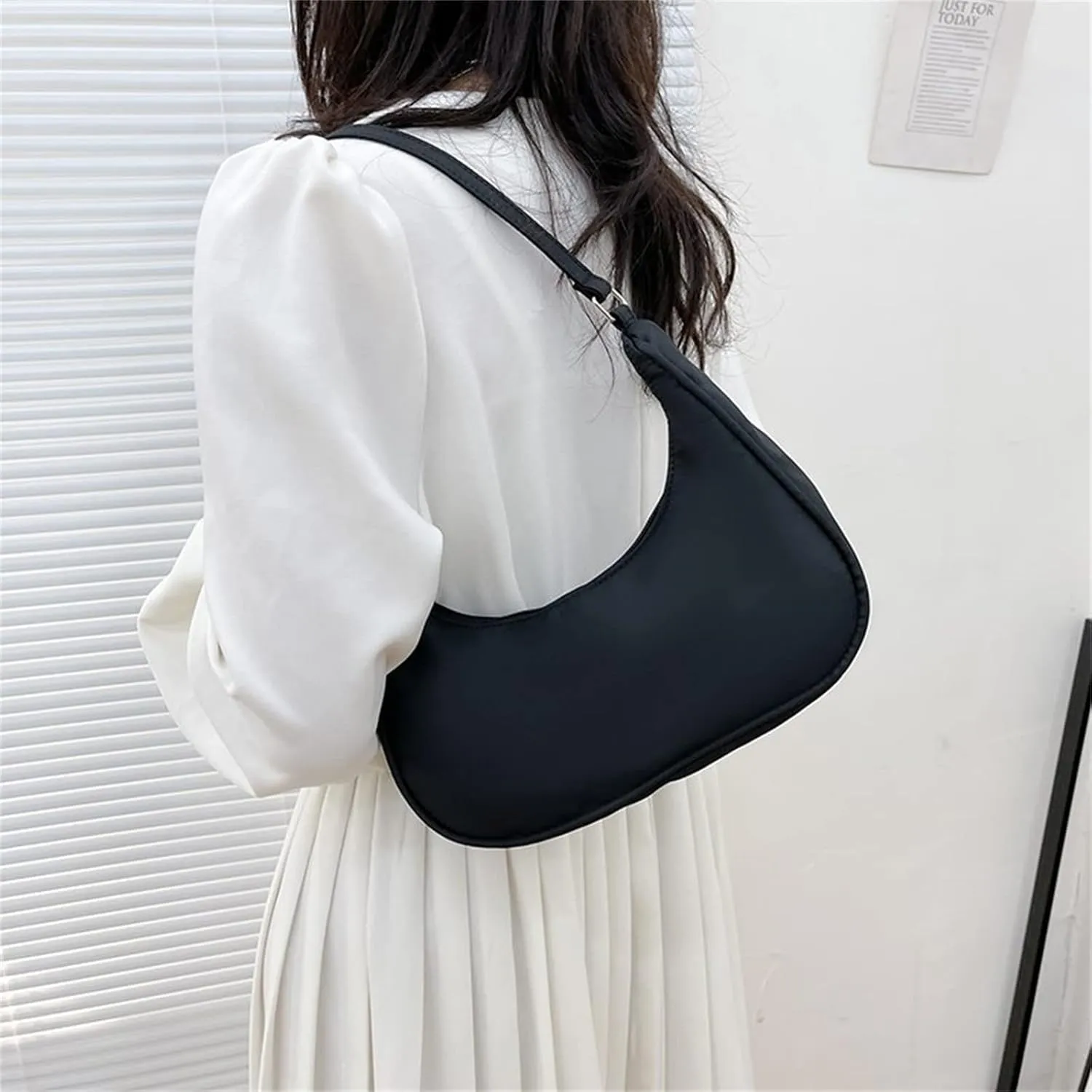 Armpit Purse Fashion Women Butterfly Chain Shoulder Underarm Bags Purses Handbags Elegant PU Hobo Bags