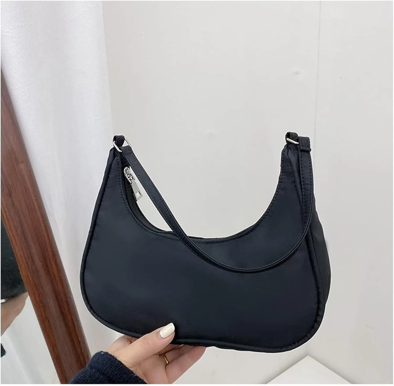 Armpit Purse Fashion Women Butterfly Chain Shoulder Underarm Bags Purses Handbags Elegant PU Hobo Bags