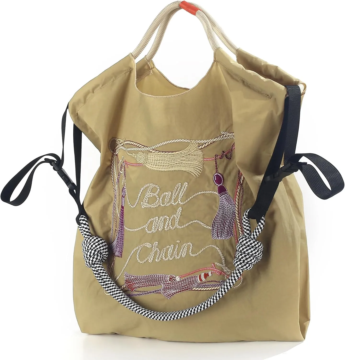 Ball&Chain Large Tote Bag For Women, Travel Shoulder Bag Top Handle Handbag for Gym, Work, Travel