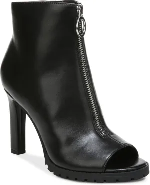 Bar III Womens Dillan P Faux Leather Ankle Shooties Black 8.5 Medium (B,M)