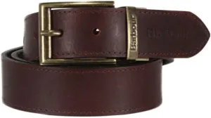 Barbour Mens Leather Reversible Casual Belt Brown M