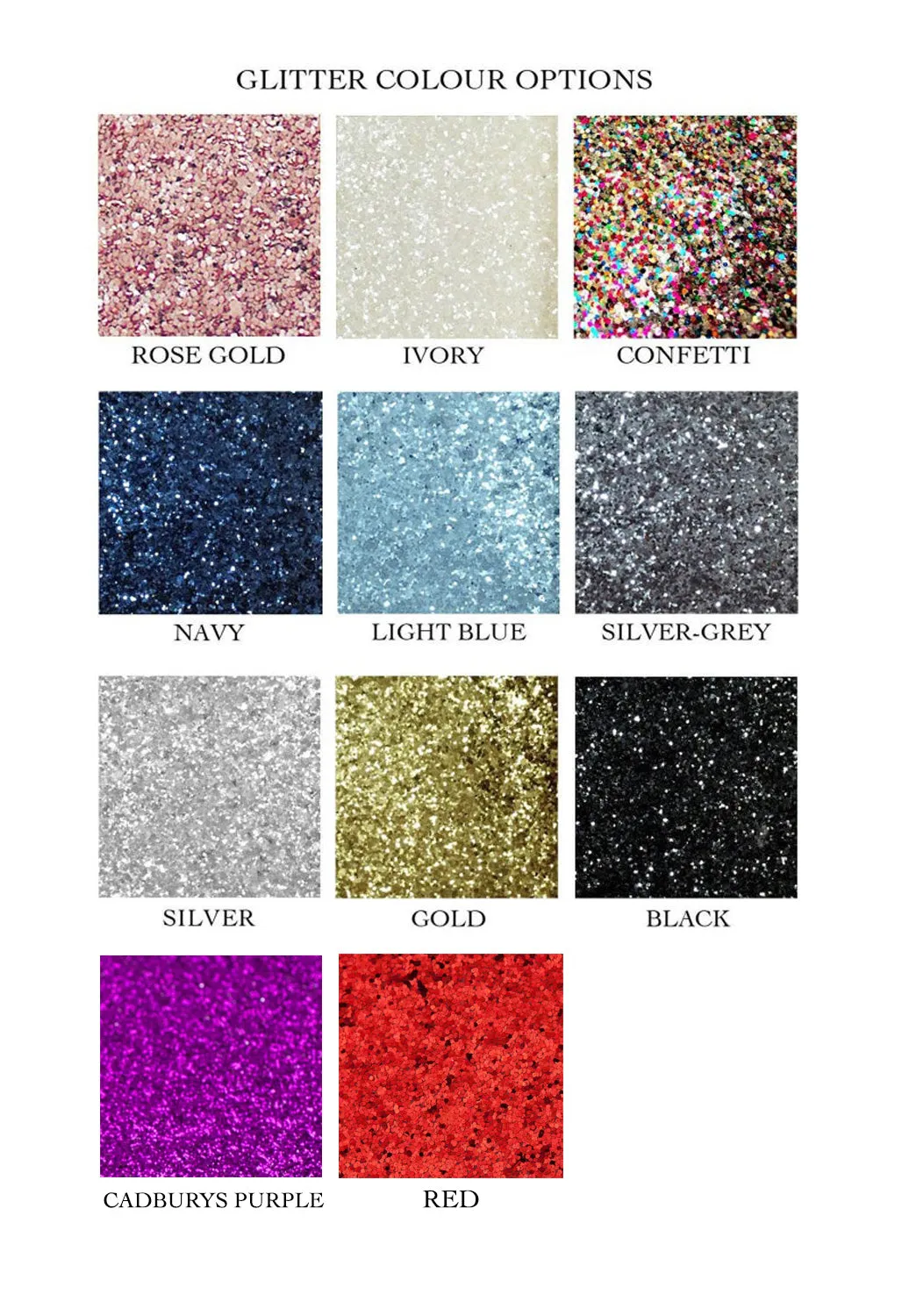 Birthday year personalised gift sequin clutch handbag