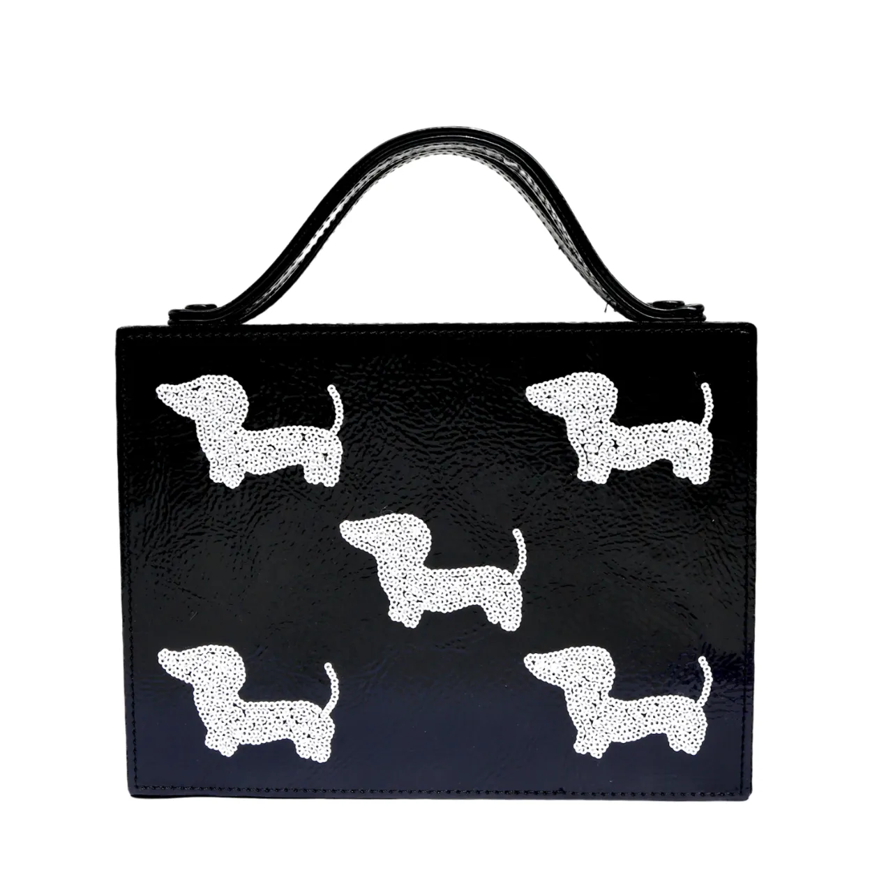 Black Bellina Briefcase Bag