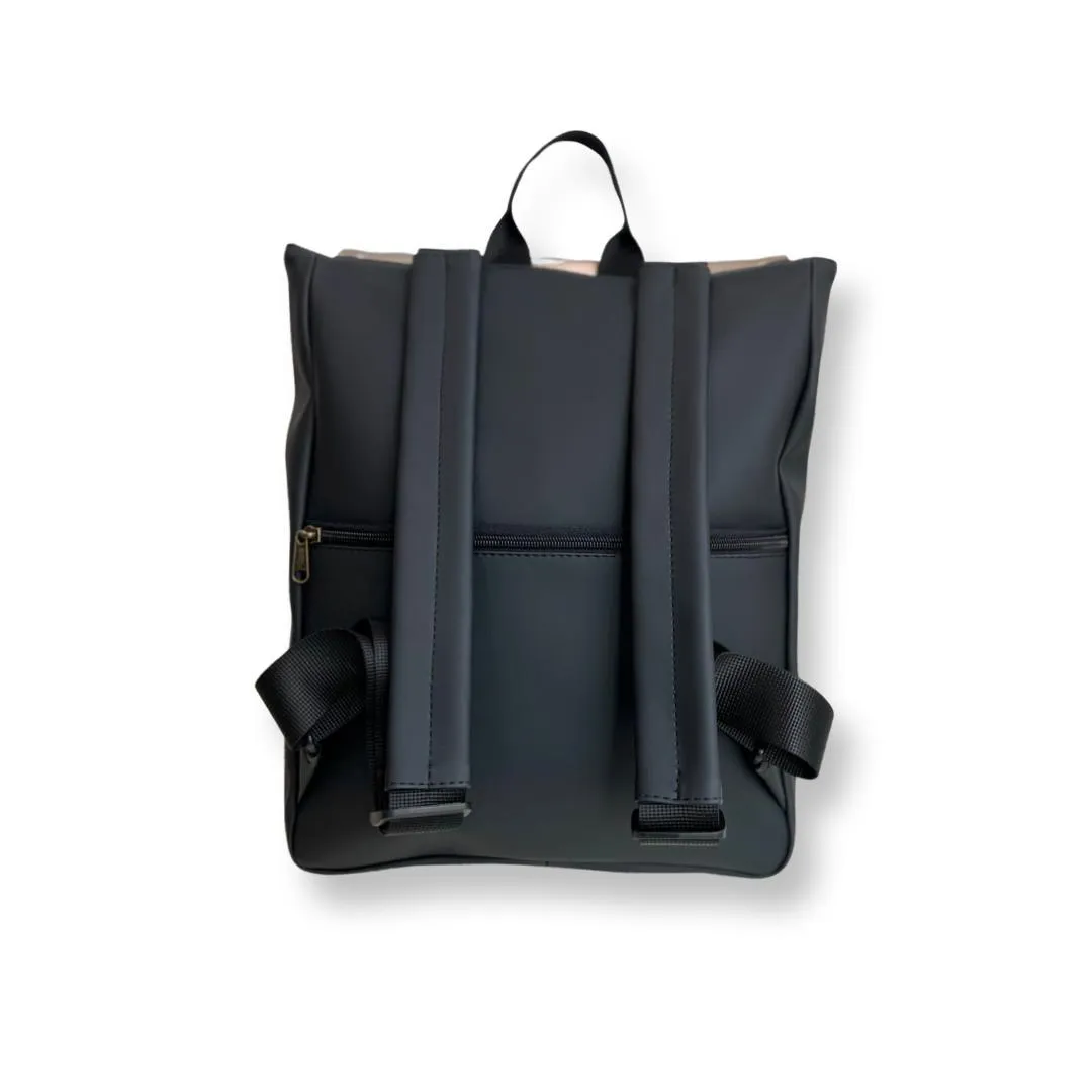Black with Glitters Medium Students Backpack