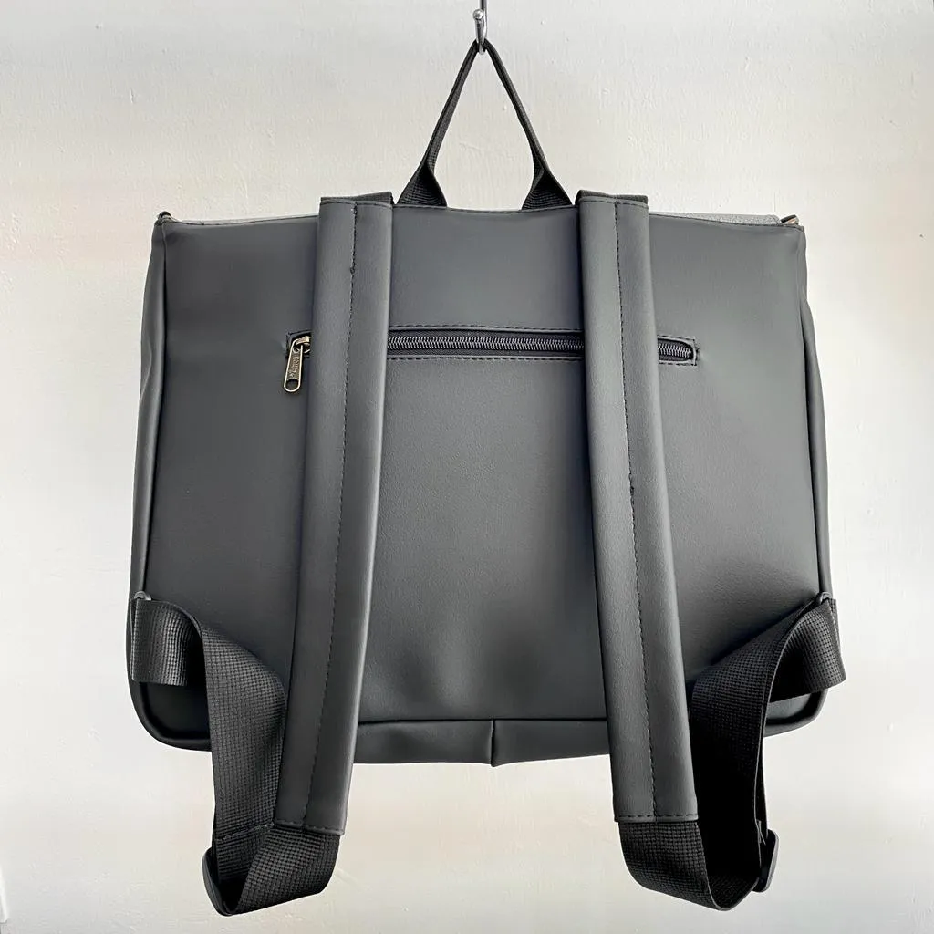 Black with Sequins Large 'Jaffa' Backpack/Side Bag