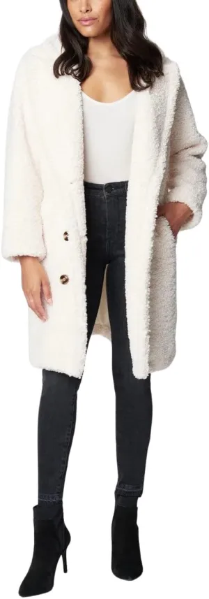 [BLANKNYC] womens Luxury Clothing Faux Fur Jacket, Comfortable & Casual Coat