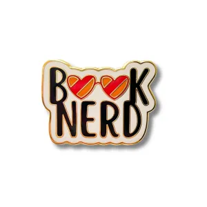 Book Nerd Enamel Pin