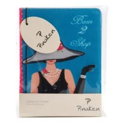 Born To Shop Passport Holder