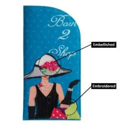 Born To Shop Spectacle Case