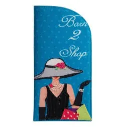 Born To Shop Spectacle Case
