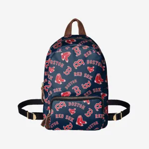 Boston Red Sox Printed Collection Mini Backpack