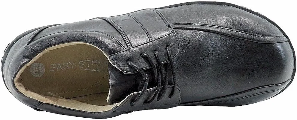 Boy's The Speedy Runner Fashion Black School Uniform Sneaker Shoes