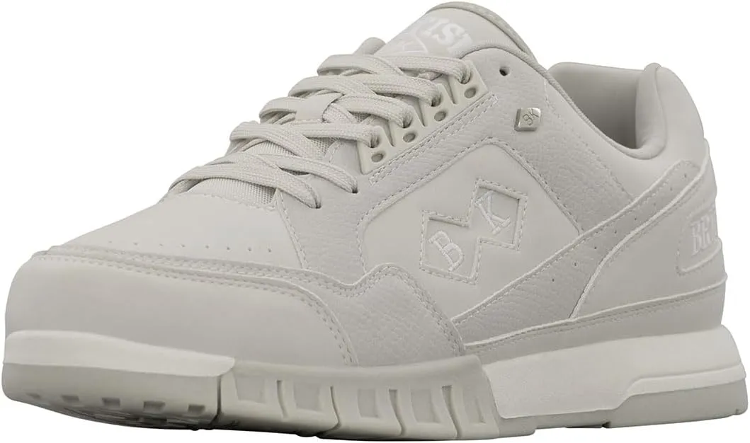 British Knights Men's Metros Sneaker, Light Grey/White, 11