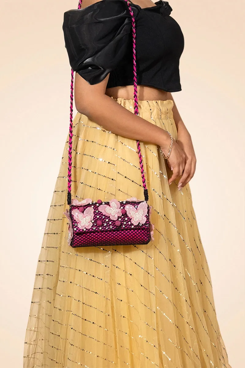 Butterfly Crossbody Clutch