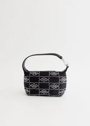 Butterfly Small Pouch Satin Sparkle