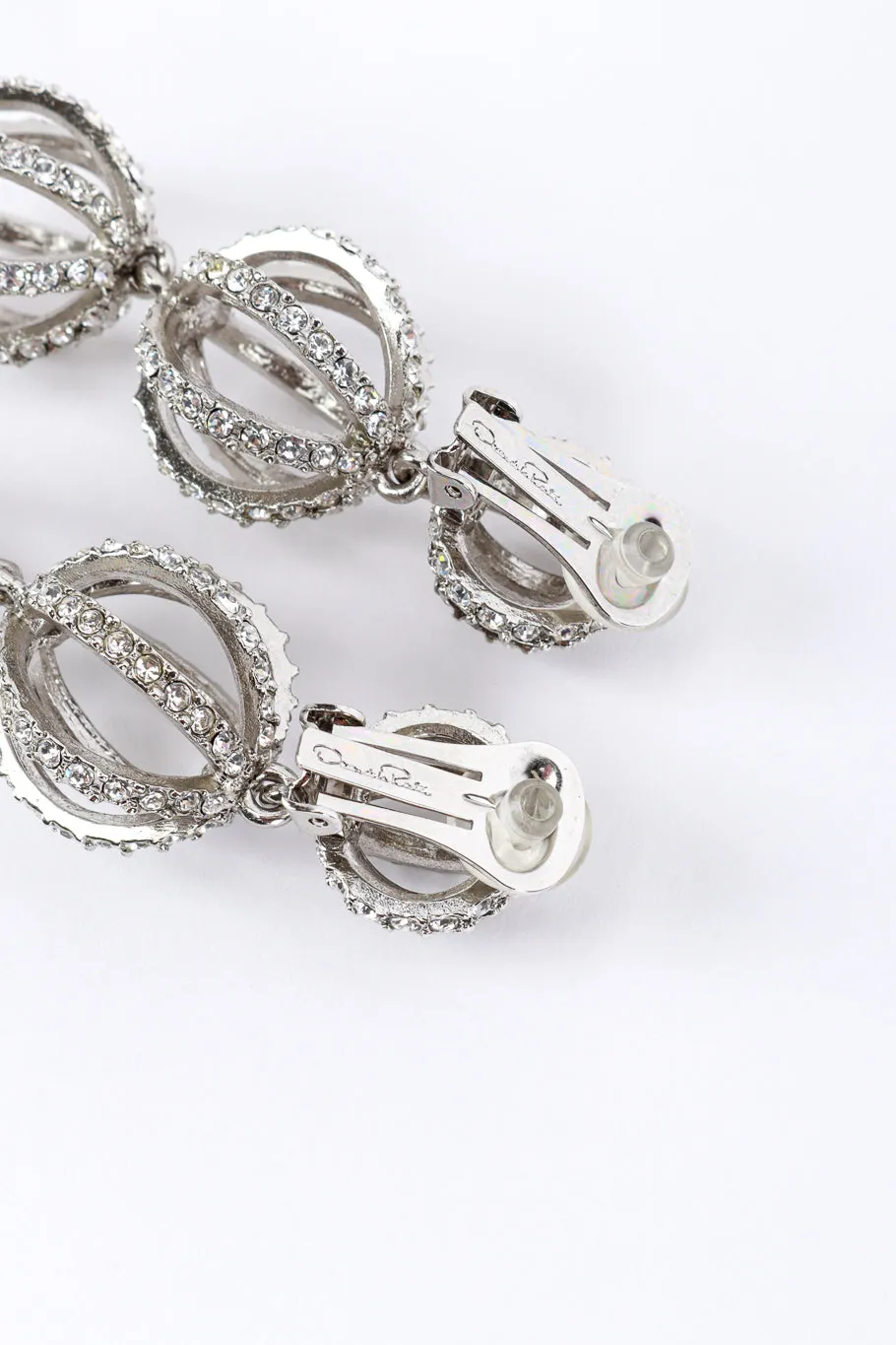 Cage Ball Drop Earrings