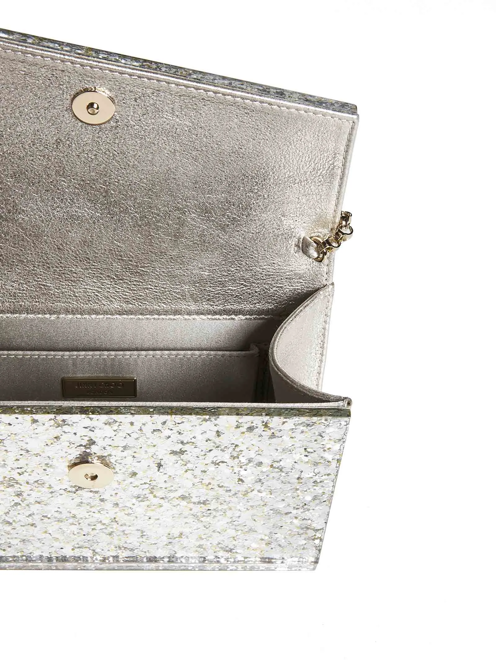 Candy glitter acrylic clutch bag
