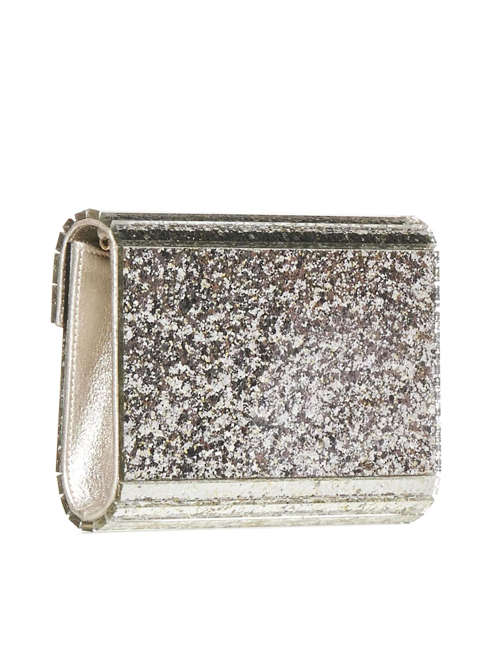 Candy glitter acrylic clutch bag