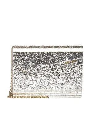 Candy glitter acrylic clutch bag