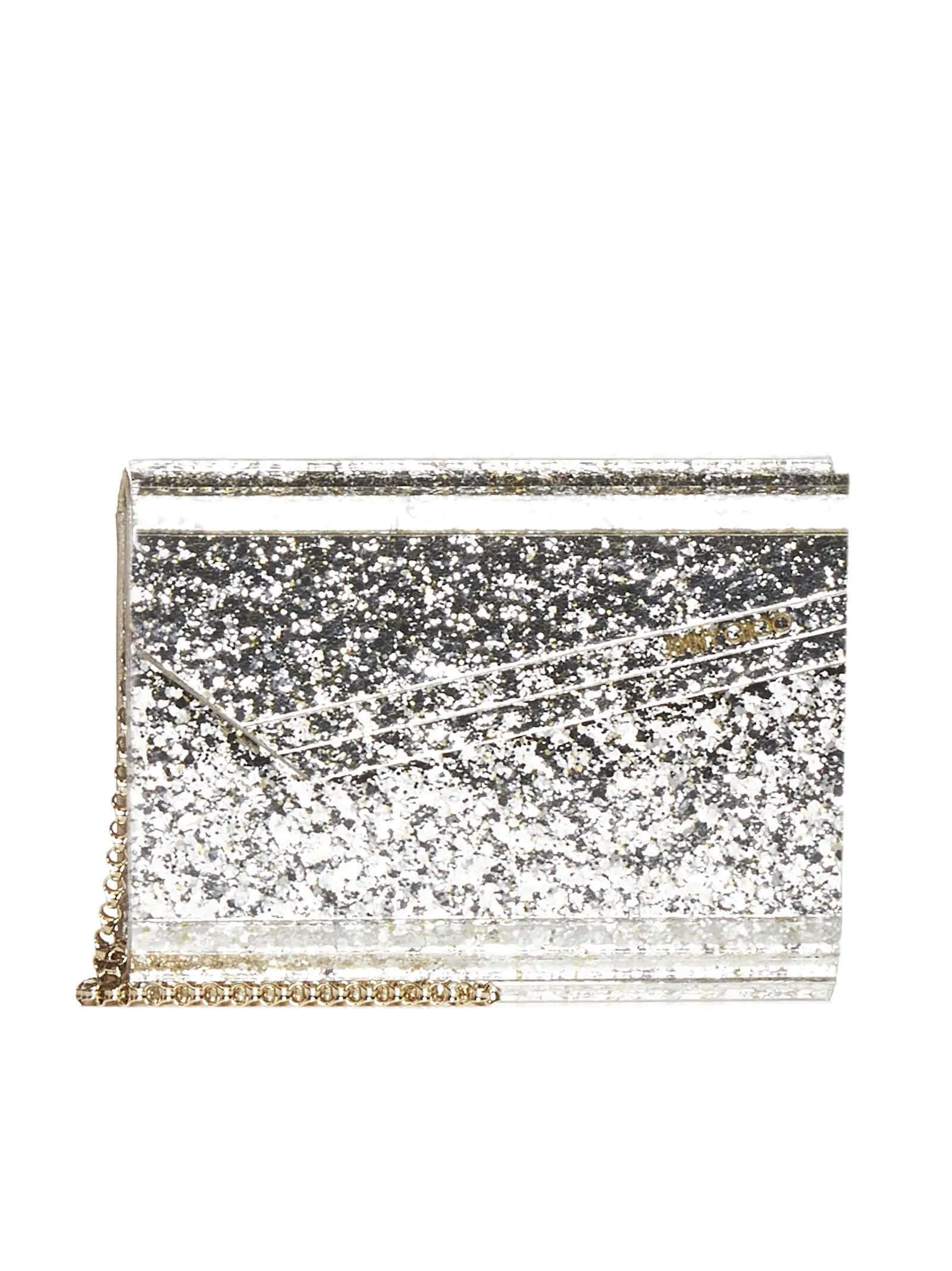 Candy glitter acrylic clutch bag